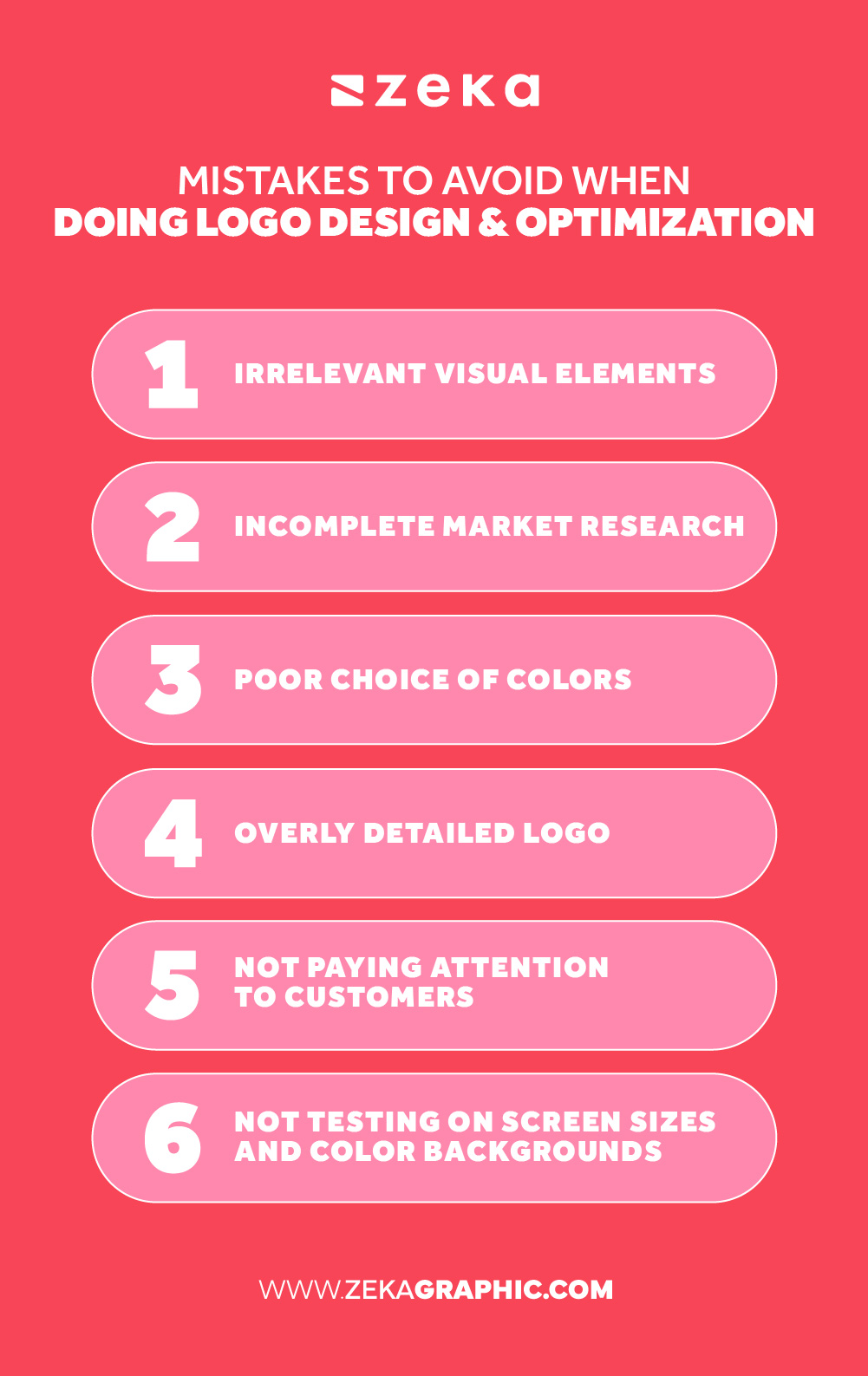 Mistakes to Avoid When Doing Logo Design and Optimization