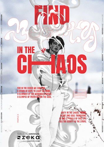 People X 02 Poster Design Animation by Zeka Design