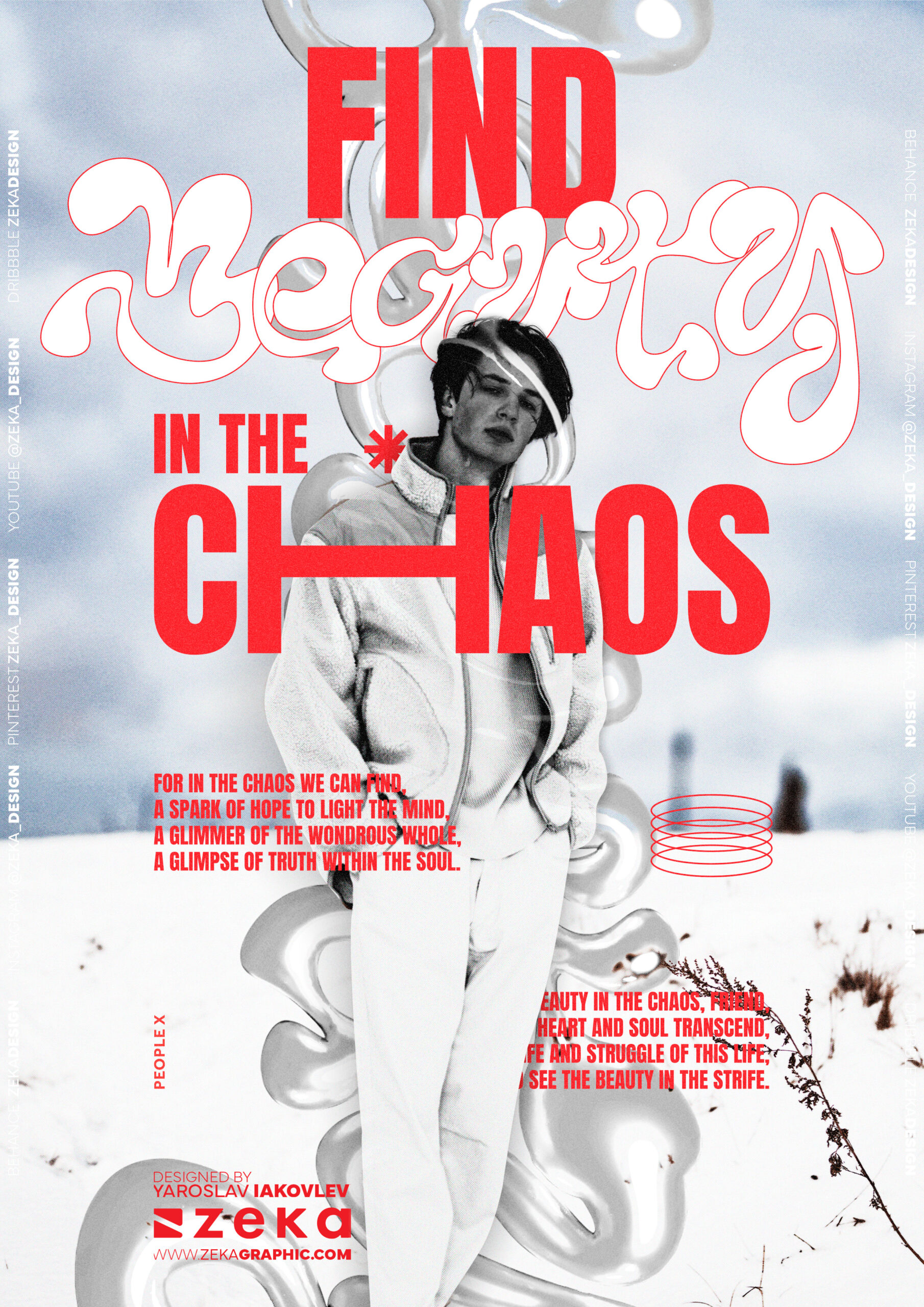 People X 02 Poster Design by Zeka Design