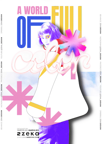 People X 03 Poster Design Animation by Zeka Design