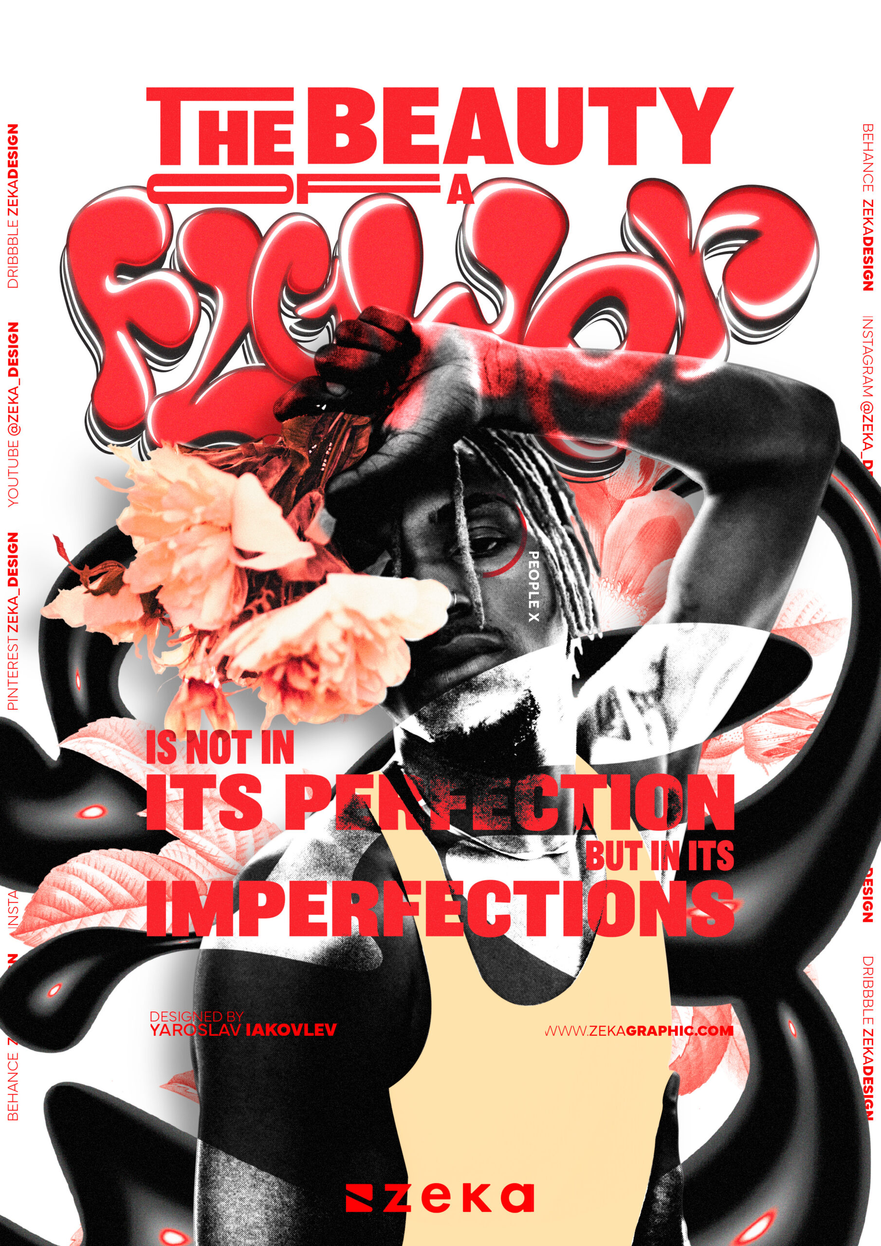 People X 04 Poster Design by Zeka Design