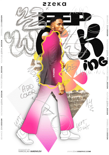 People X 05 Poster Design Animation by Zeka Design