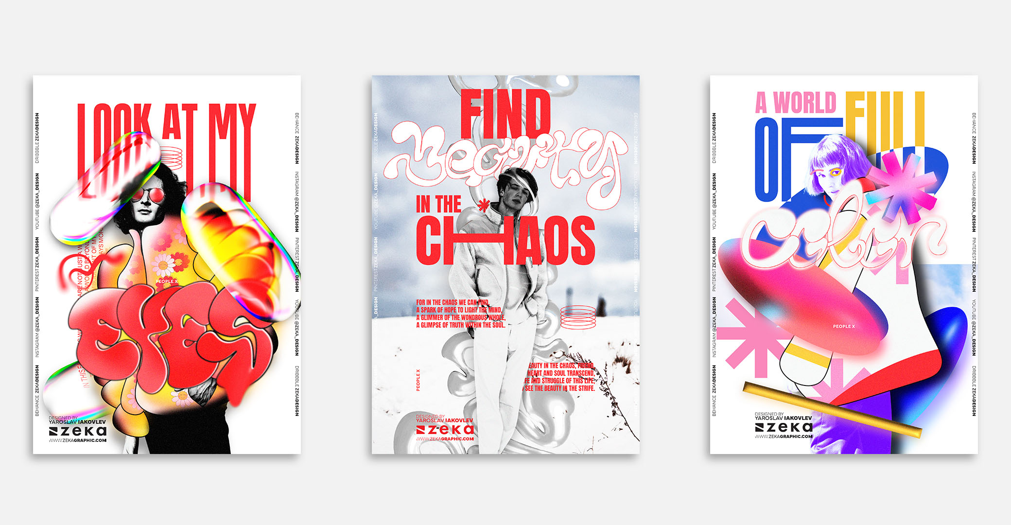 People X Poster Design 1-3