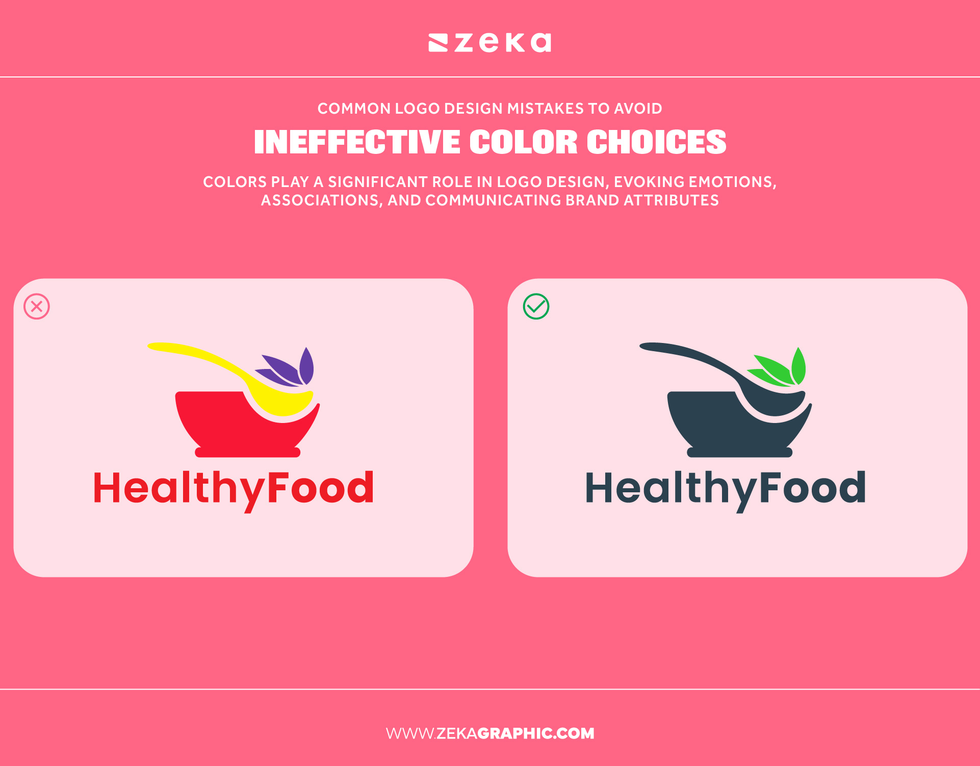 Poor Color Choice Logo Design Mistakes