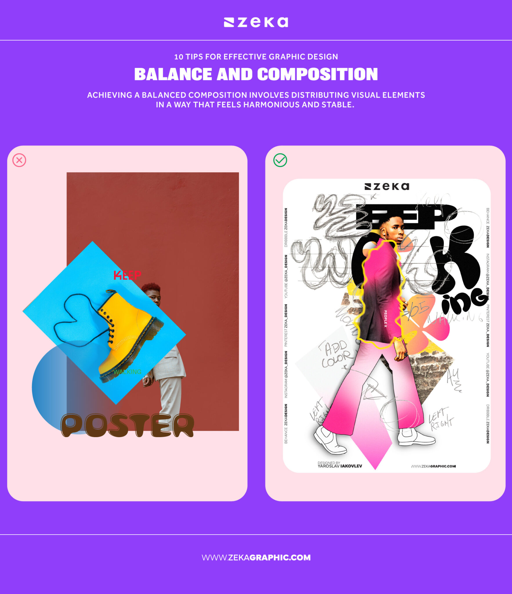 10 Tips for Effective Graphic Design - Zeka Design