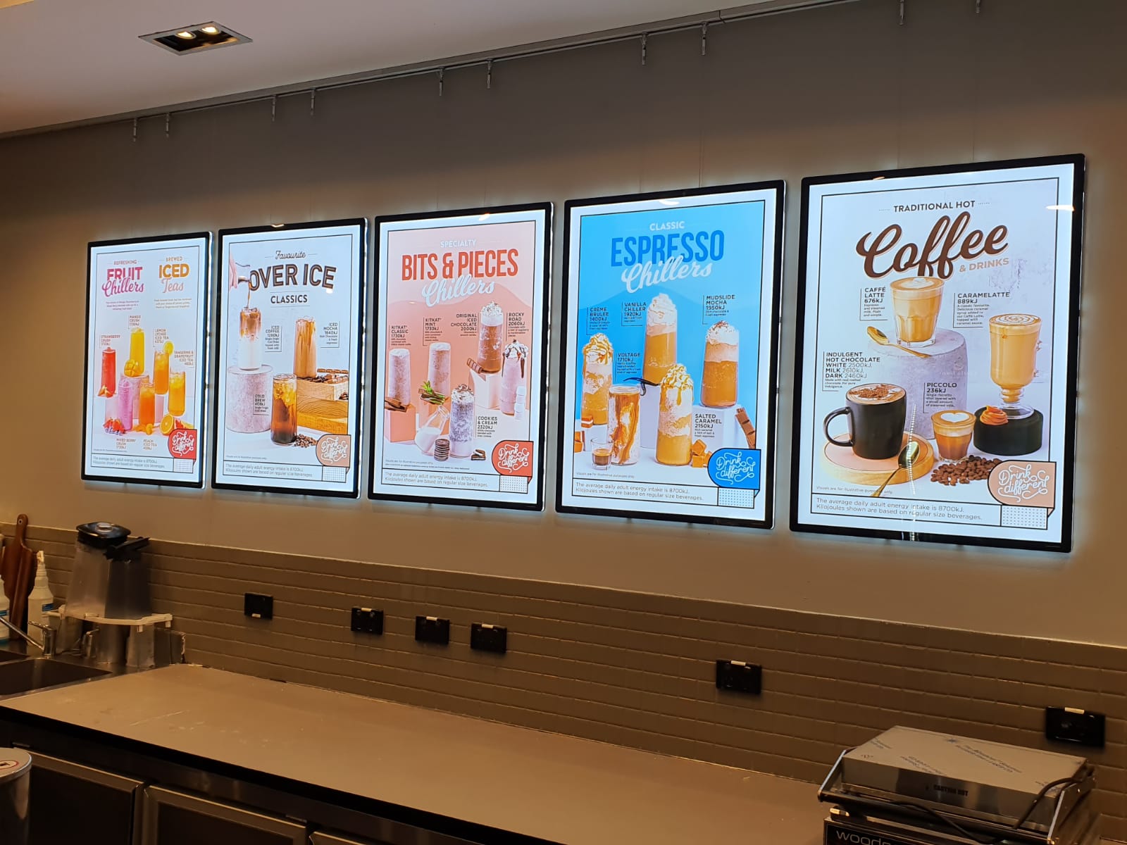 Revolutionizing Cafe Ambiance with Digital Signage
