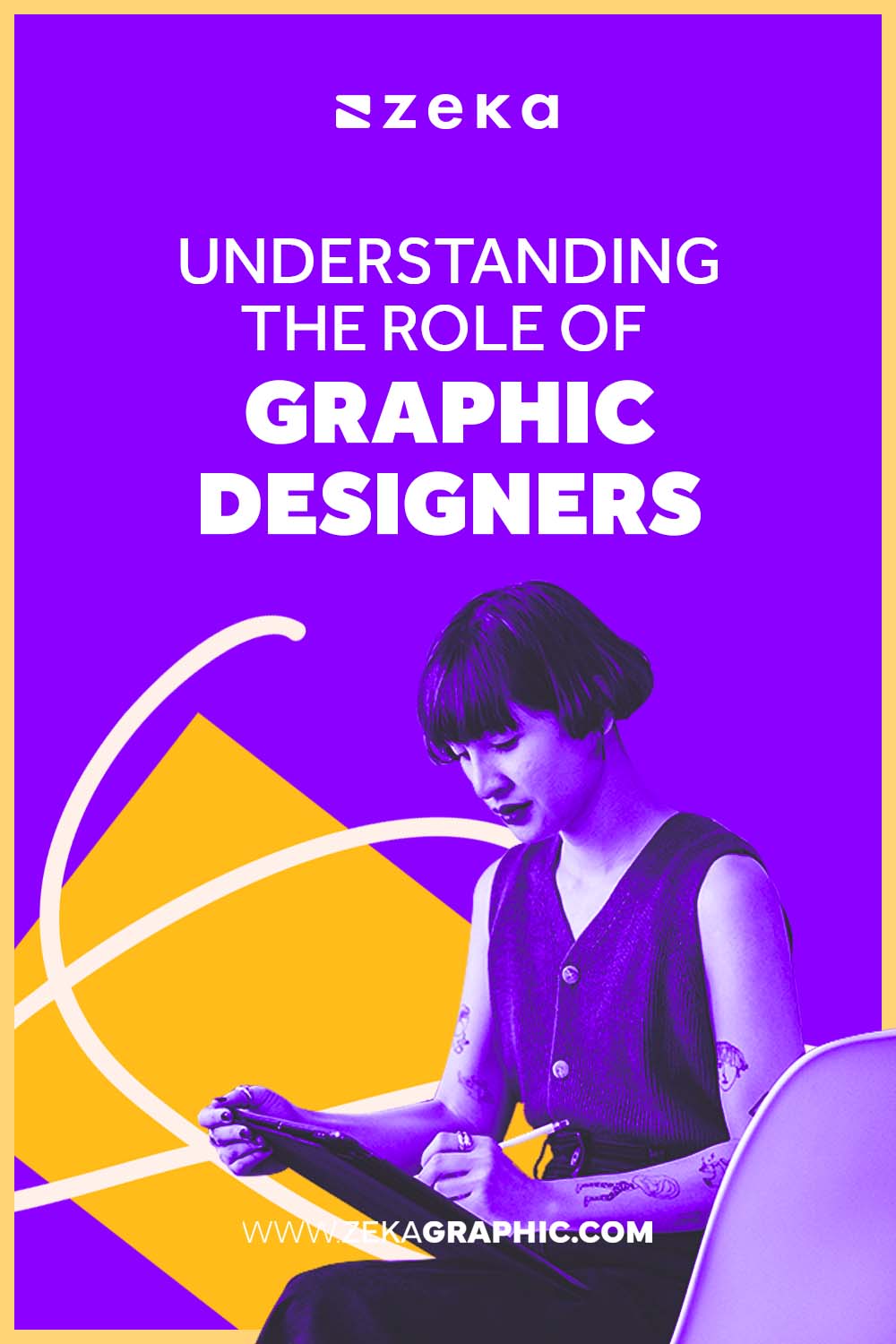 What is the role of a graphic designer