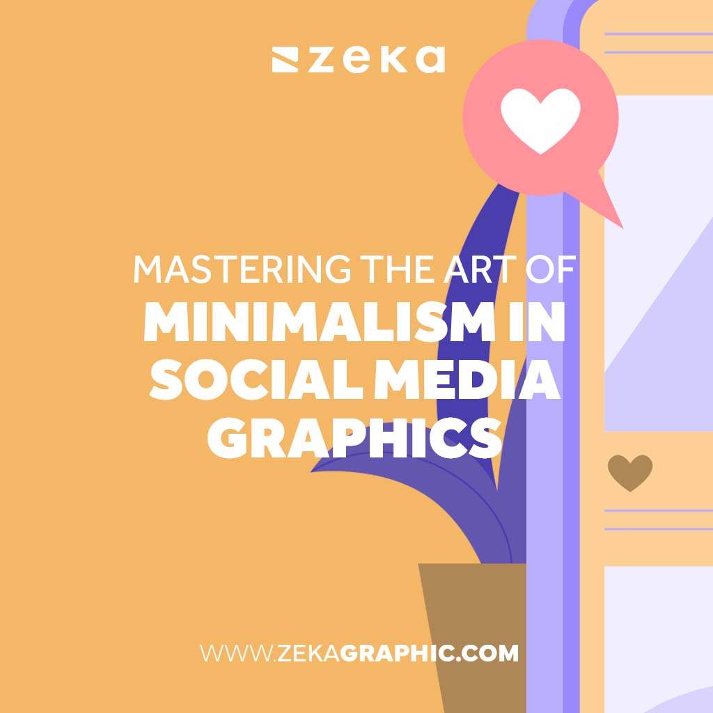 Minimalism in Social Media Graphics