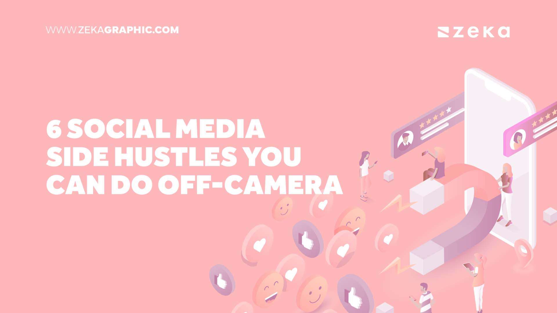 6 Social Media Side Hustles You Can Do Off-Camera