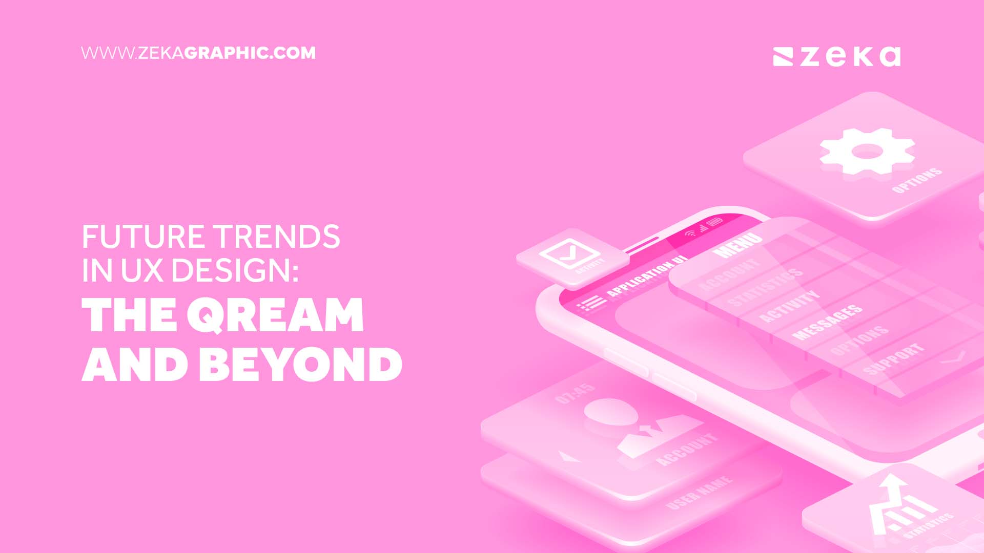 Future Trends in UX Design: The Qream and Beyond - Zeka Design image.
