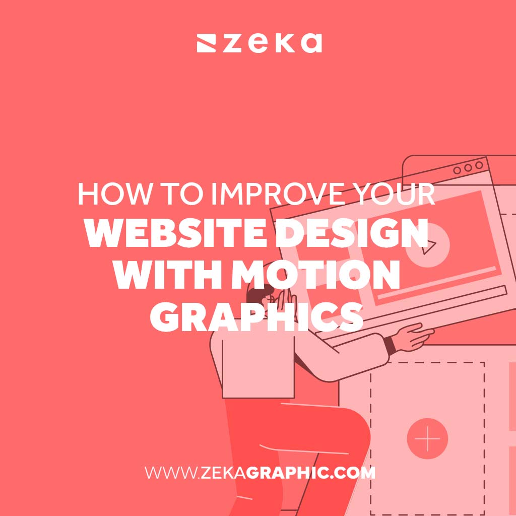 improve your website design with motion graphics