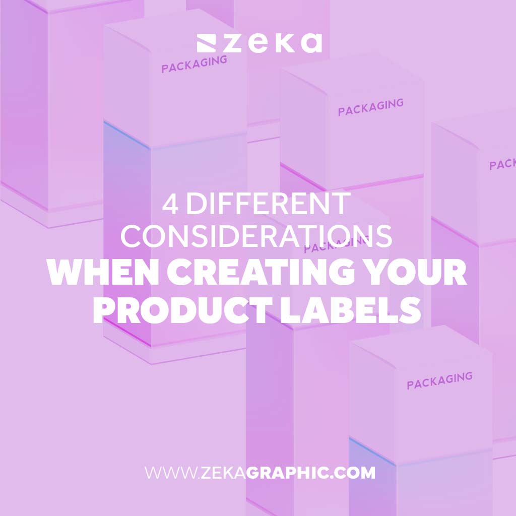 Considerations When Creating Your Product Labels