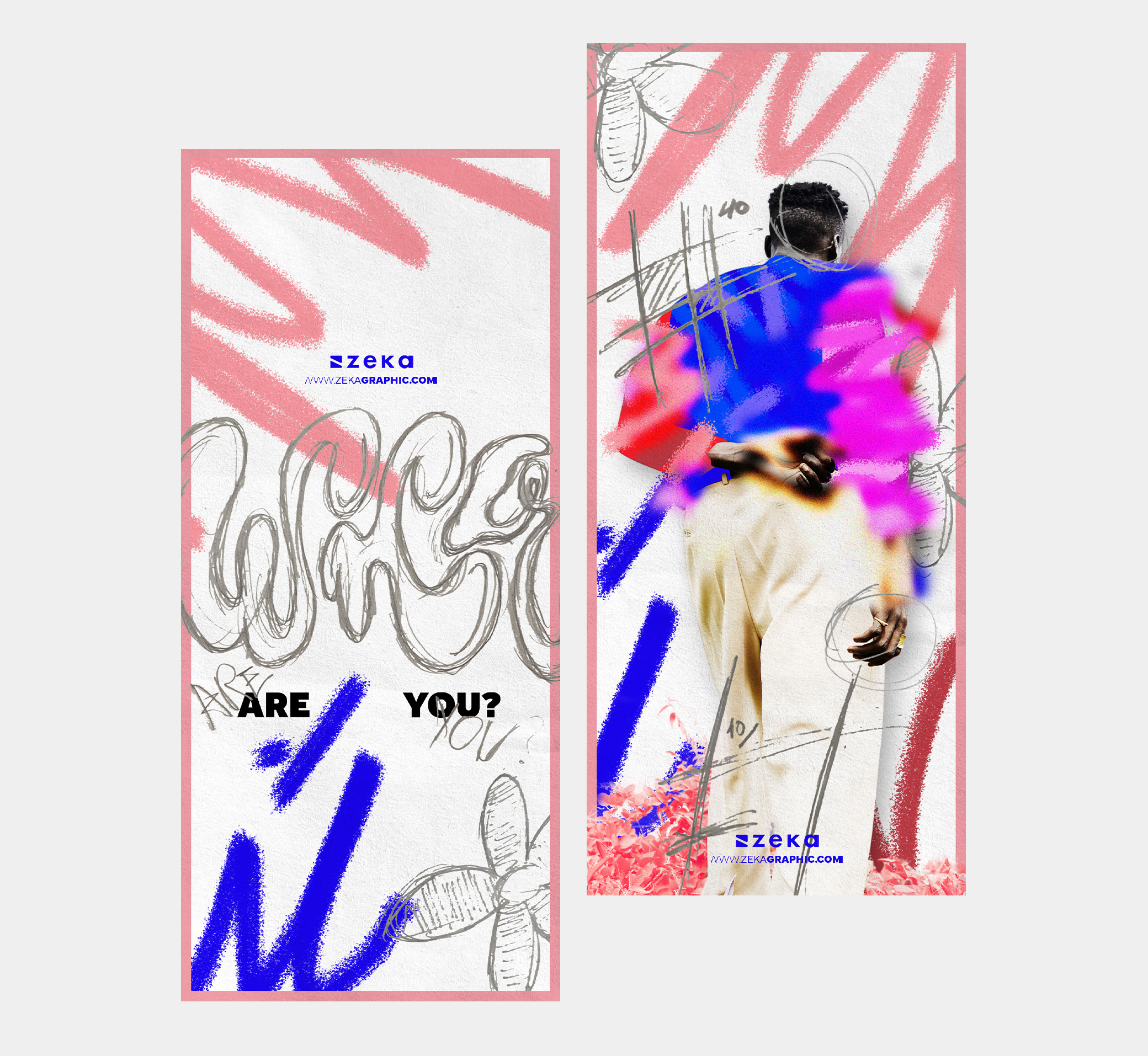 Sketch Pencil Drawings Poster Flyer Design Inspiration Zeka Design 02