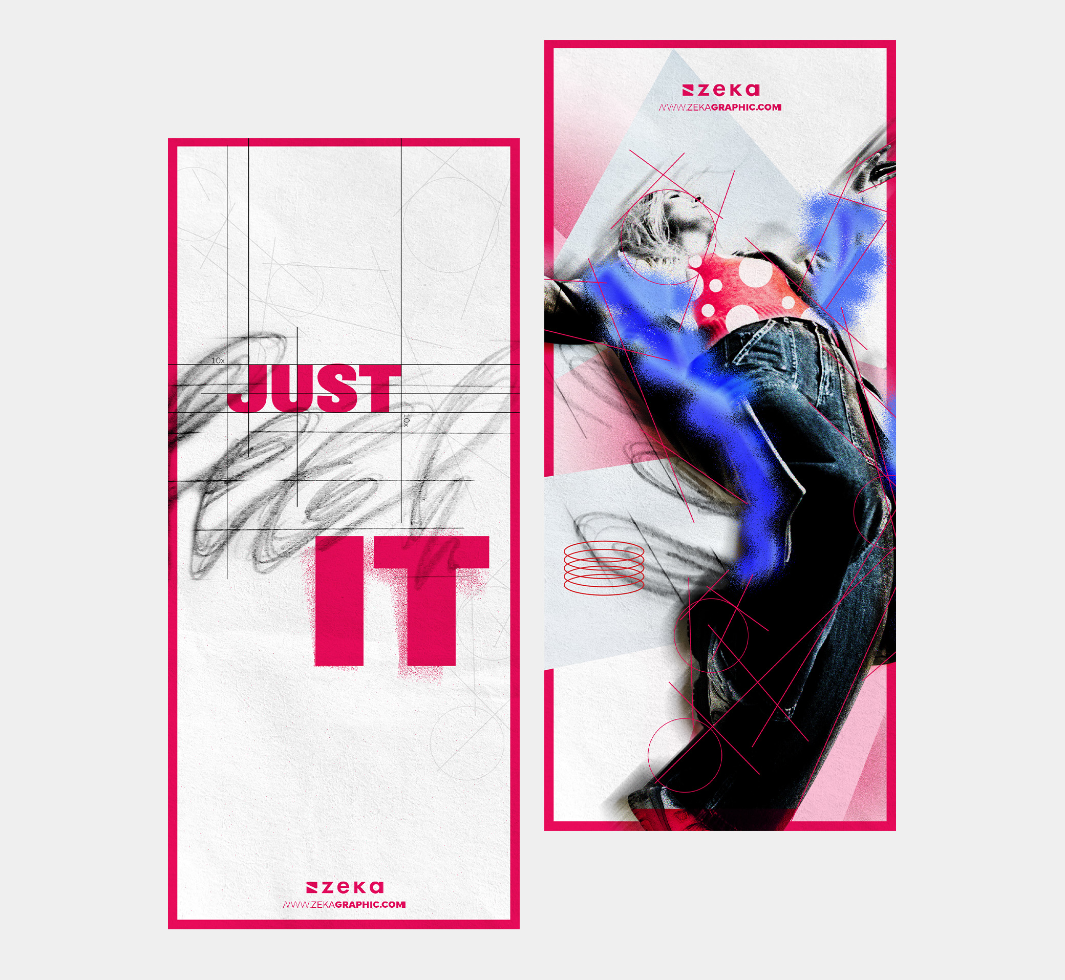 Sketch Pencil Drawings Poster Flyer Design Inspiration Zeka Design 04