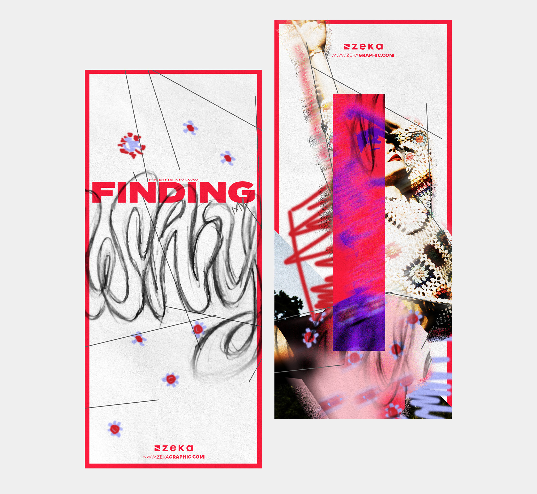 Sketch Pencil Drawings Poster Flyer Design Inspiration Zeka Design 06