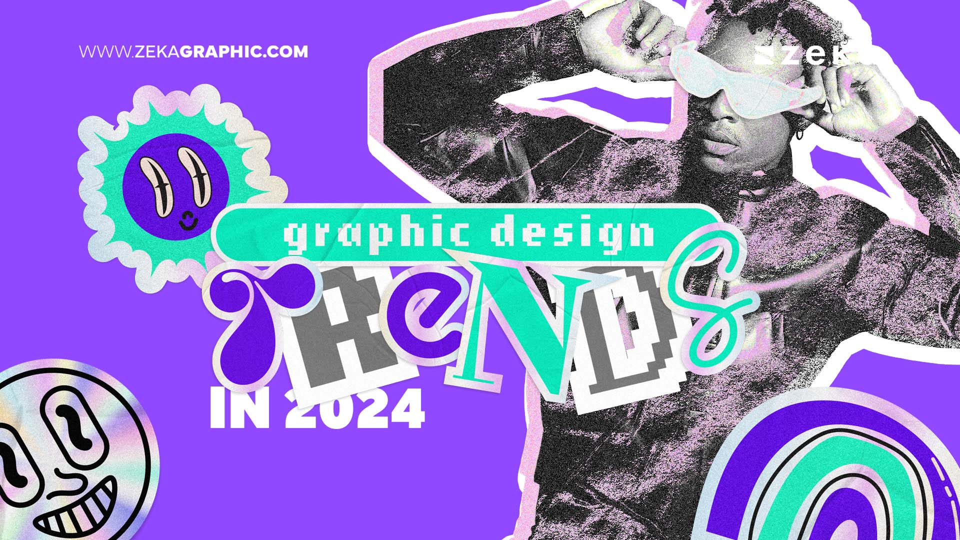 12 Graphic Design Trends 2024 - Zeka Design