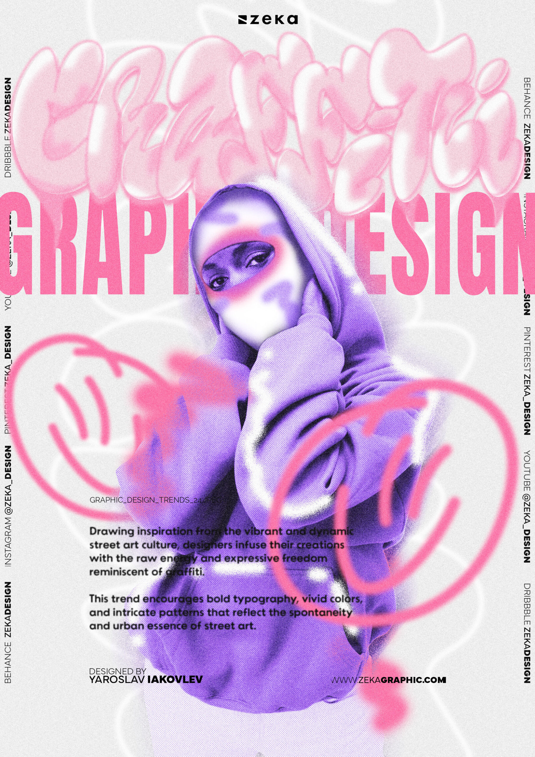 Graffiti Graphic Design Trends 2024