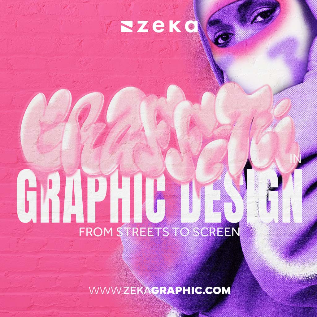 Graffiti in graphic design from streets to screen