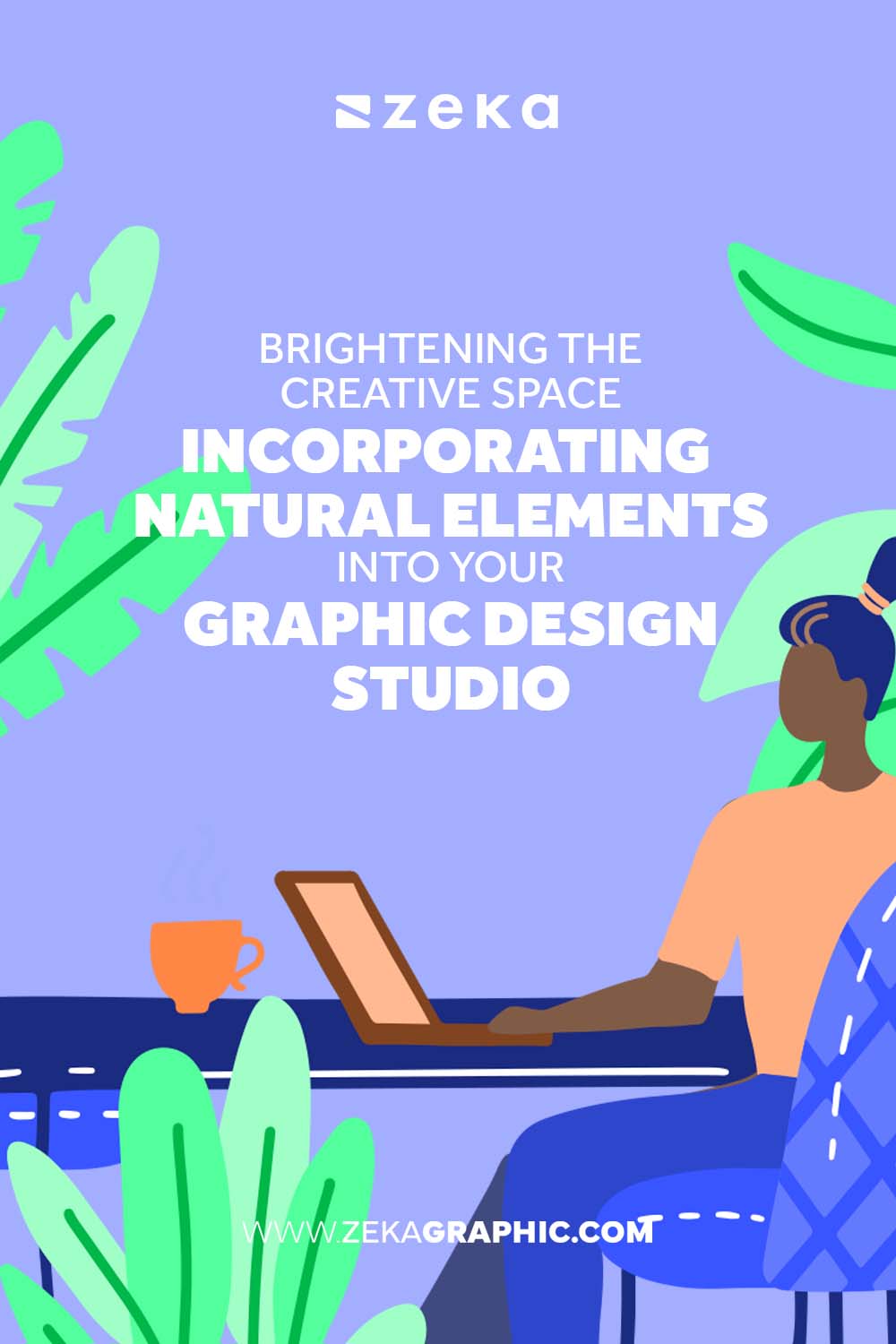 Incorporating Natural Elements into Your Graphic Design Studio creative space