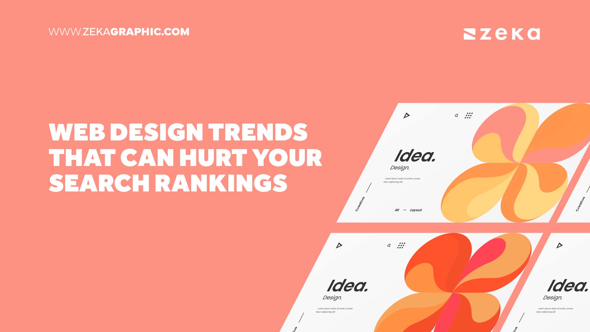 Web Design Trends that Can Hurt Your Search Rankings