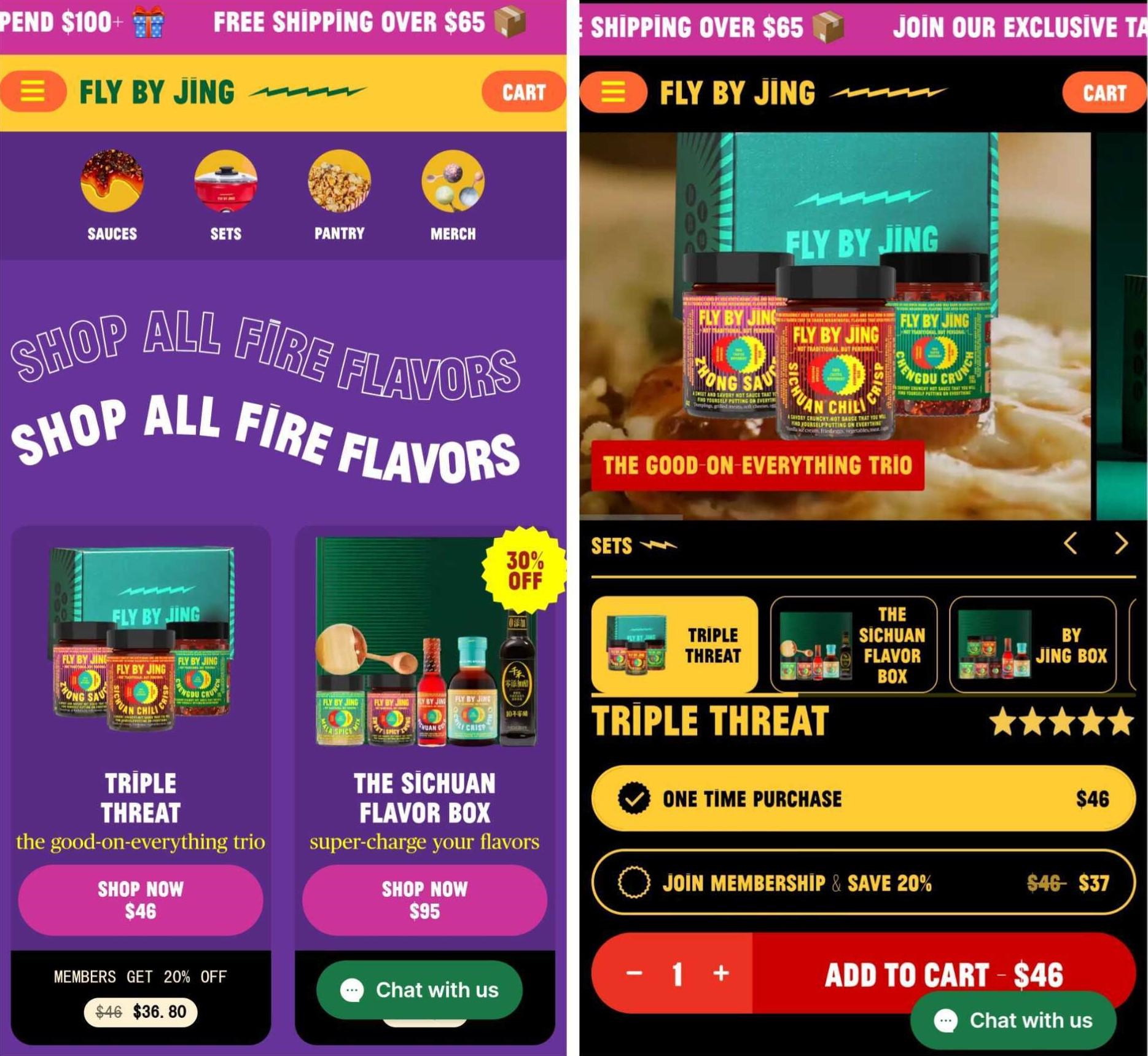 Emphasizing Brand Consistency fly by jing