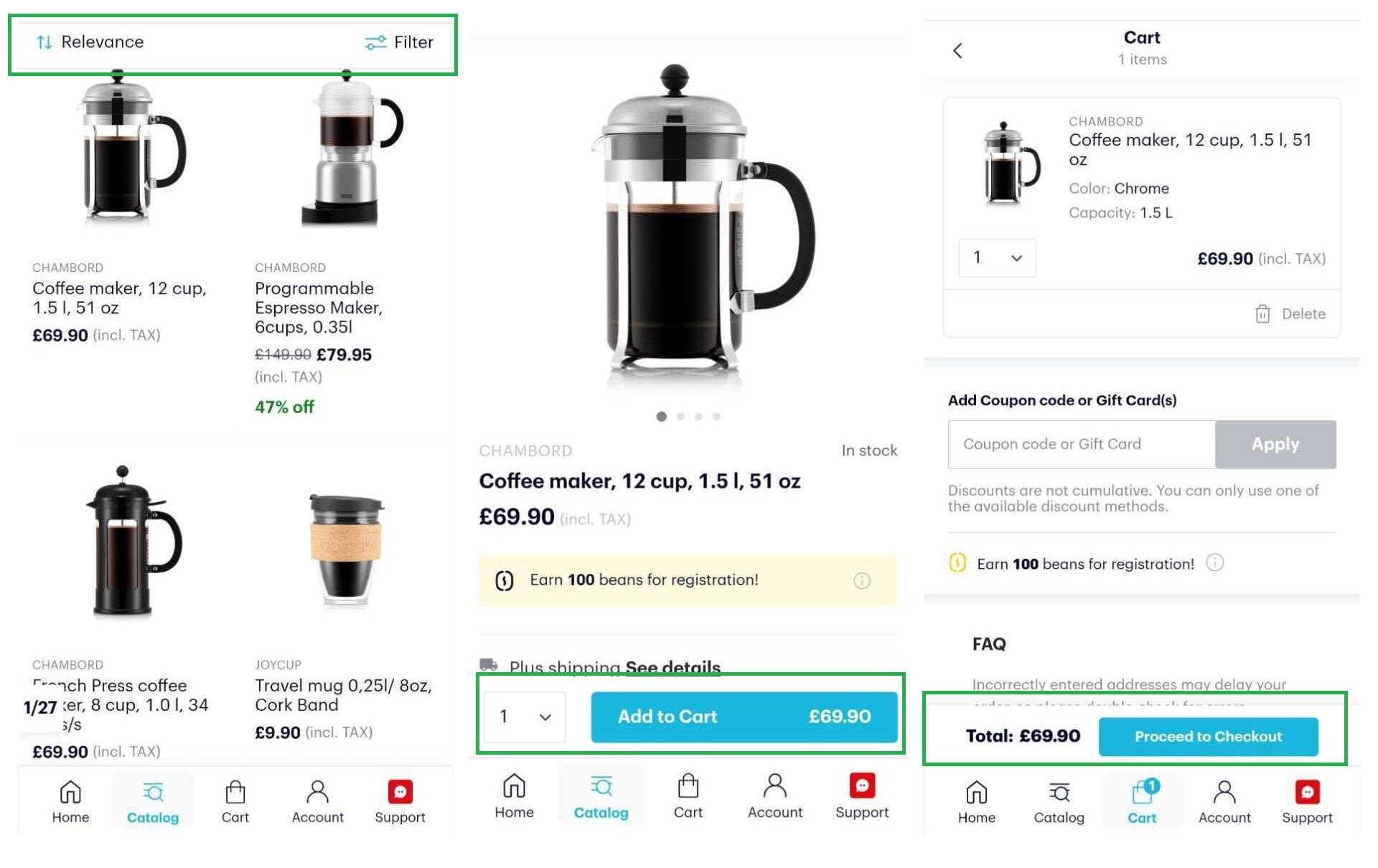 Mobile-First Design bodum