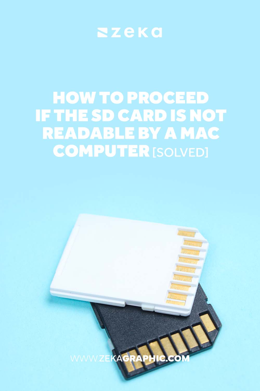 SD Card is Not Readable by a Mac Computer Solved