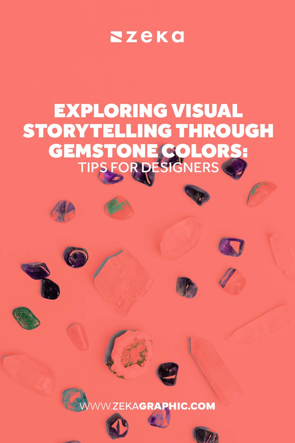 Exploring Visual Storytelling Through Gemstone Colors for Designers