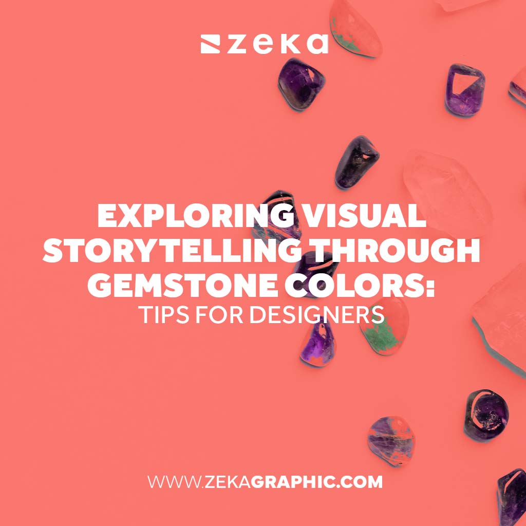 Exploring Visual Storytelling Through Gemstone Colors