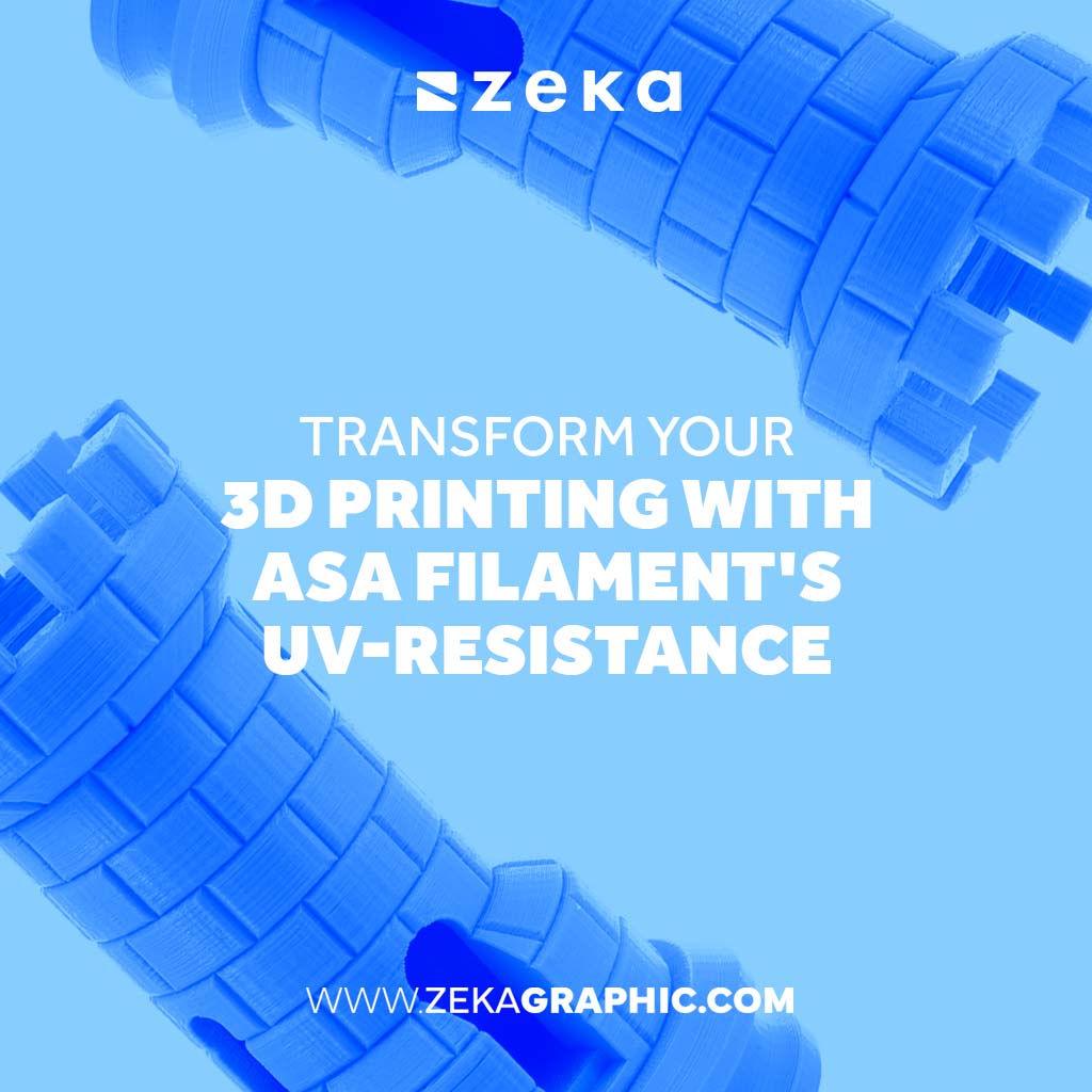 3D Printing with ASA Filaments UV-resistance