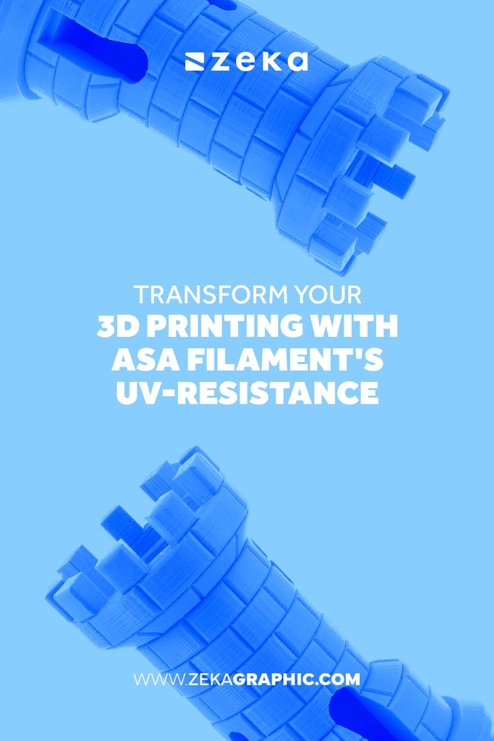 ASA Filaments UV-resistance for 3D Printing