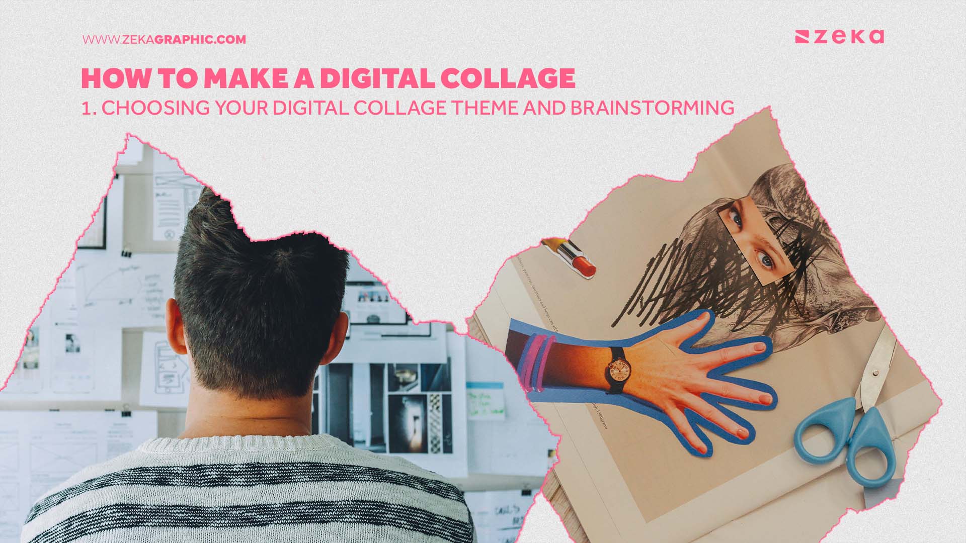How To Make a Digital Collage Choosing Your Digital Collage Theme and Brainstorming