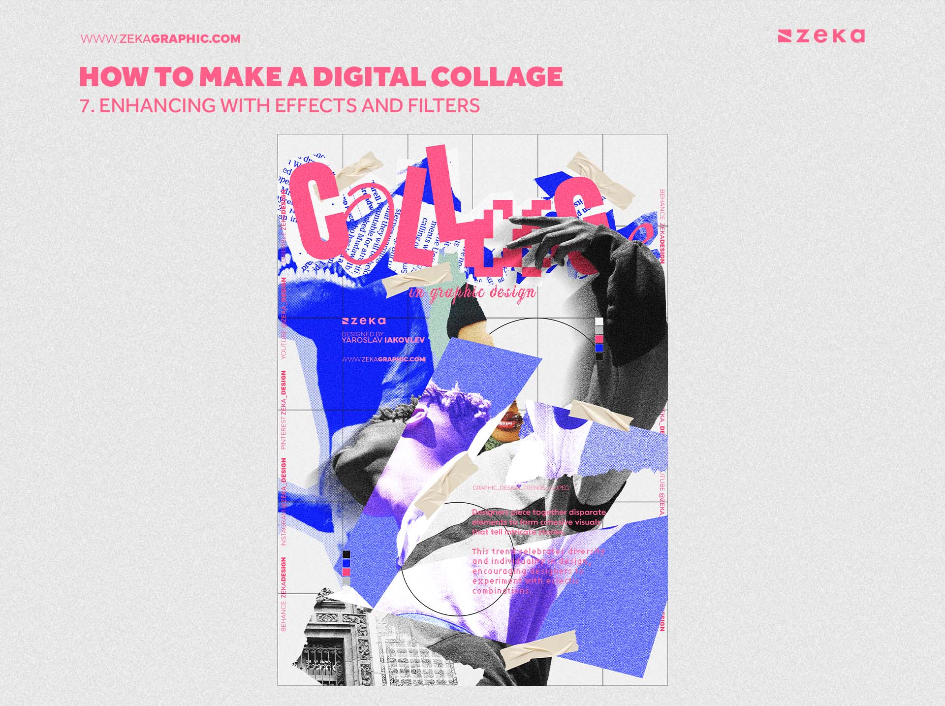 How To Make a Digital Collage Enhancing with Effects and Filters