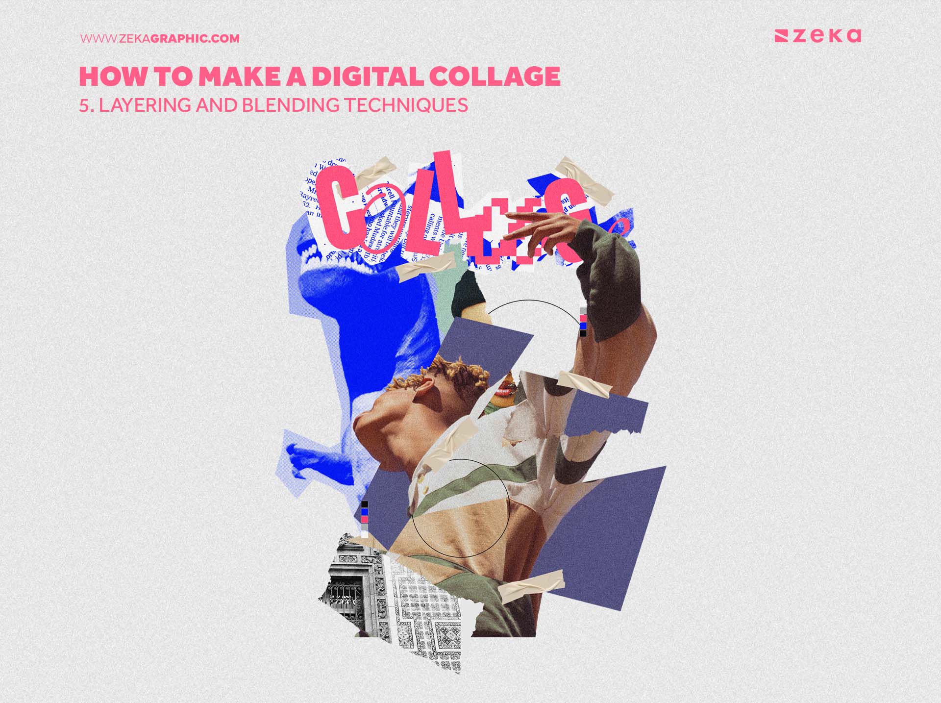 How To Make a Digital Collage Layering and Blending Techniques