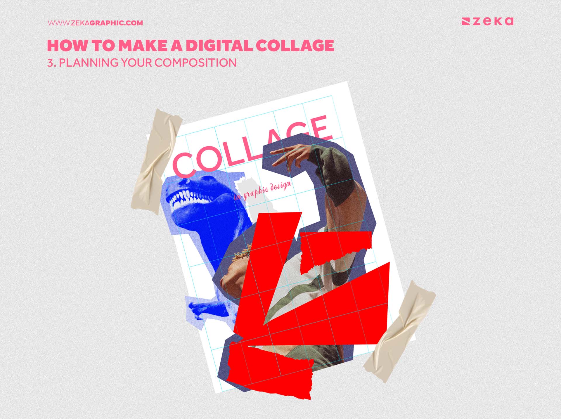 How To Make a Digital Collage Planning Your Composition