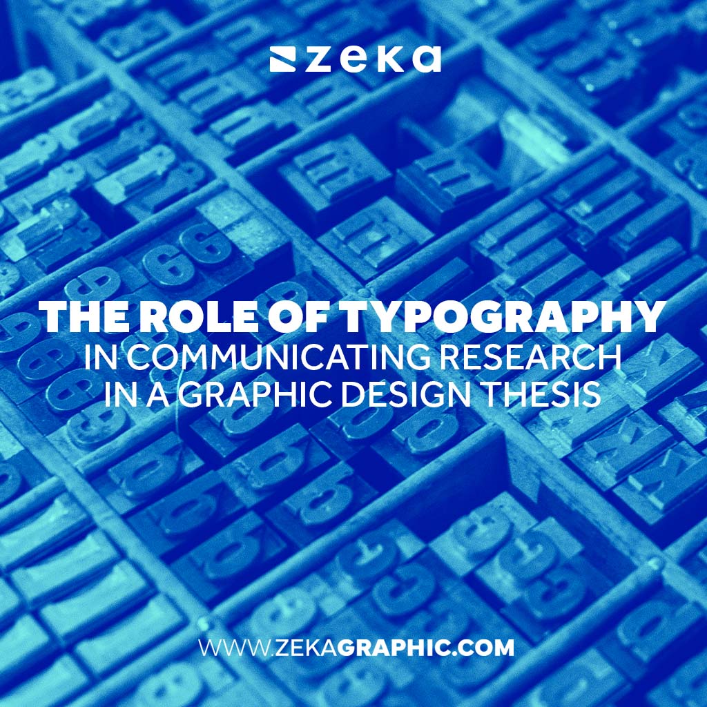The Role of Typography in Communicating Research in a Design Thesis