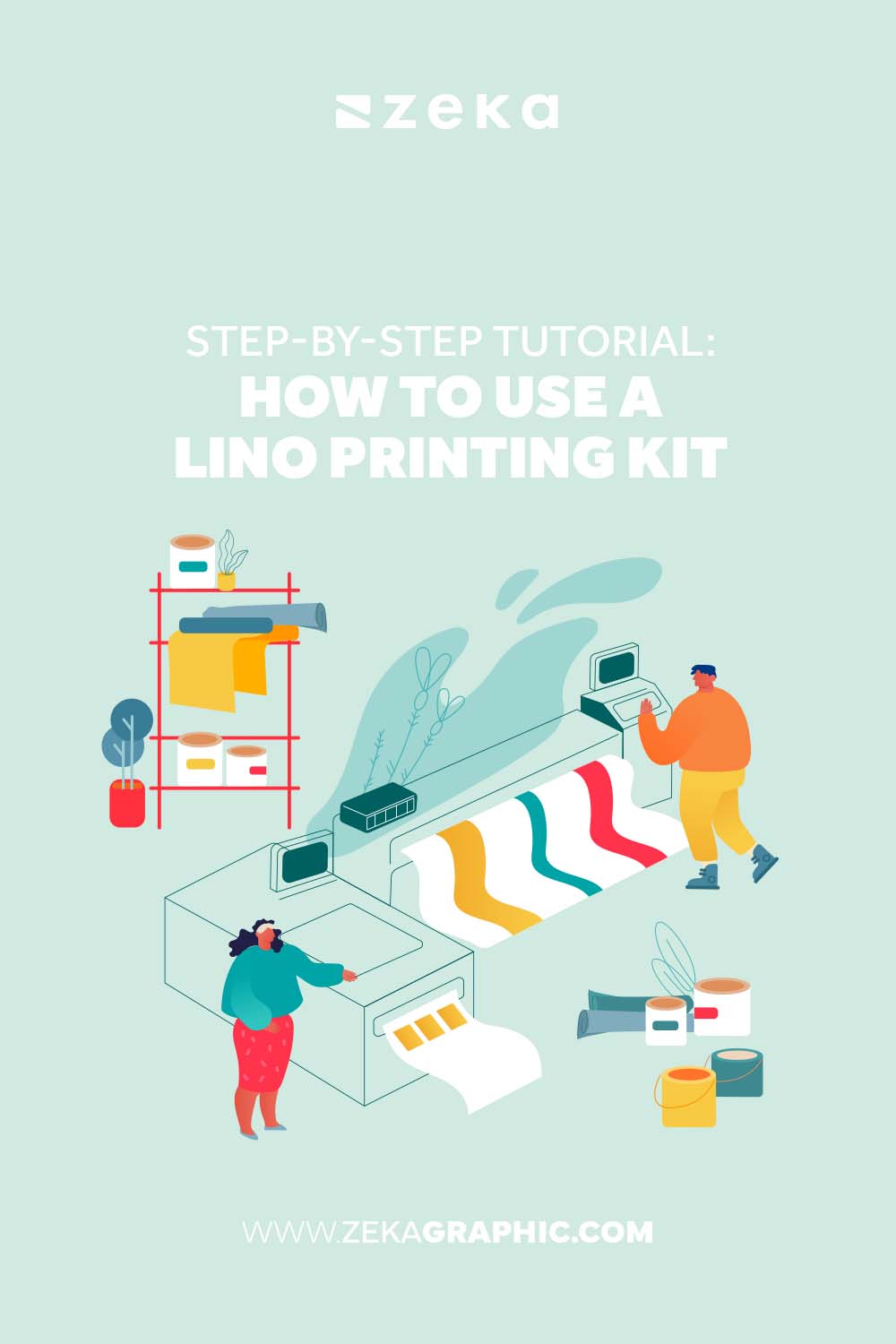 How to Use a Lino Printing Kit_