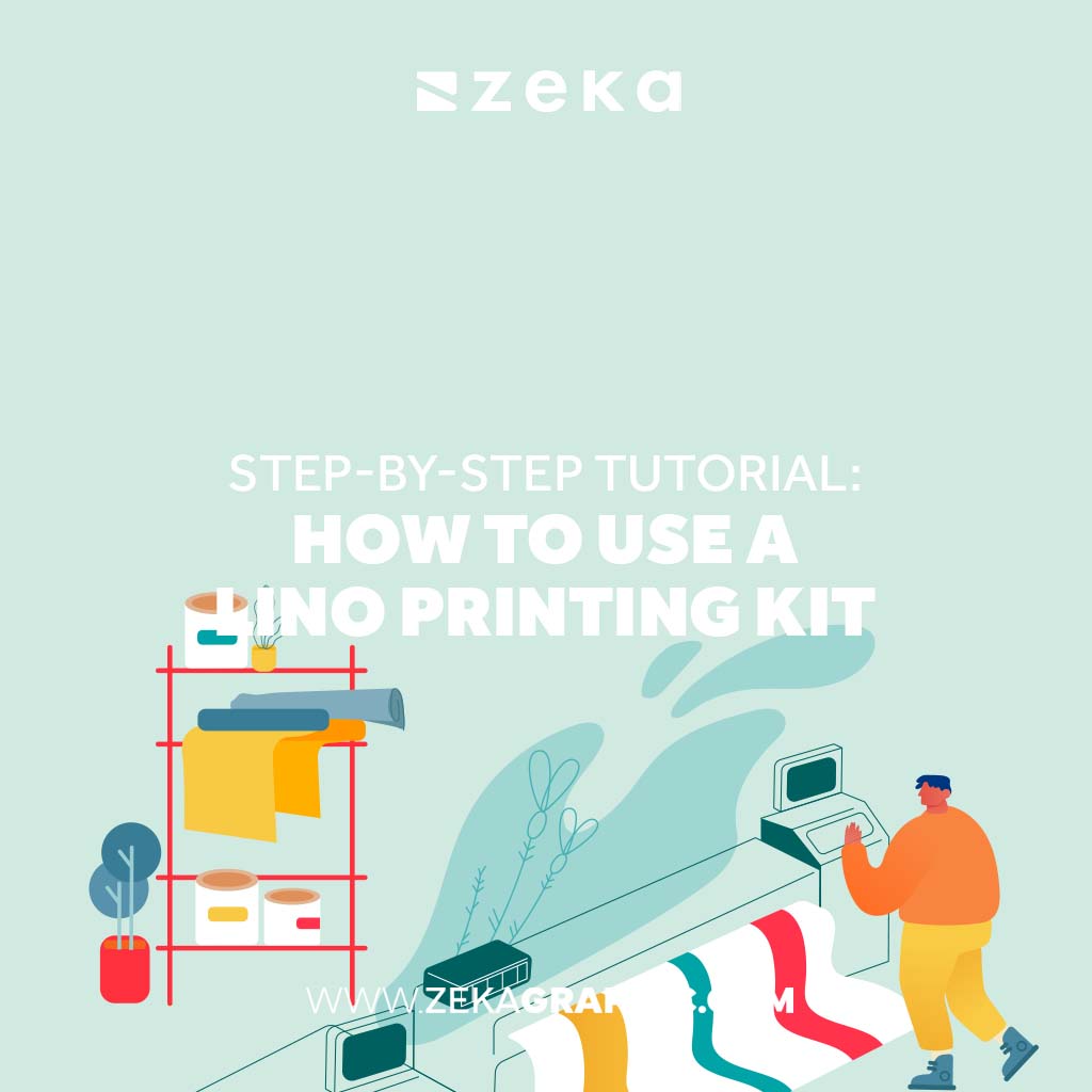 Tutorial How to Use a Lino Printing Kit_