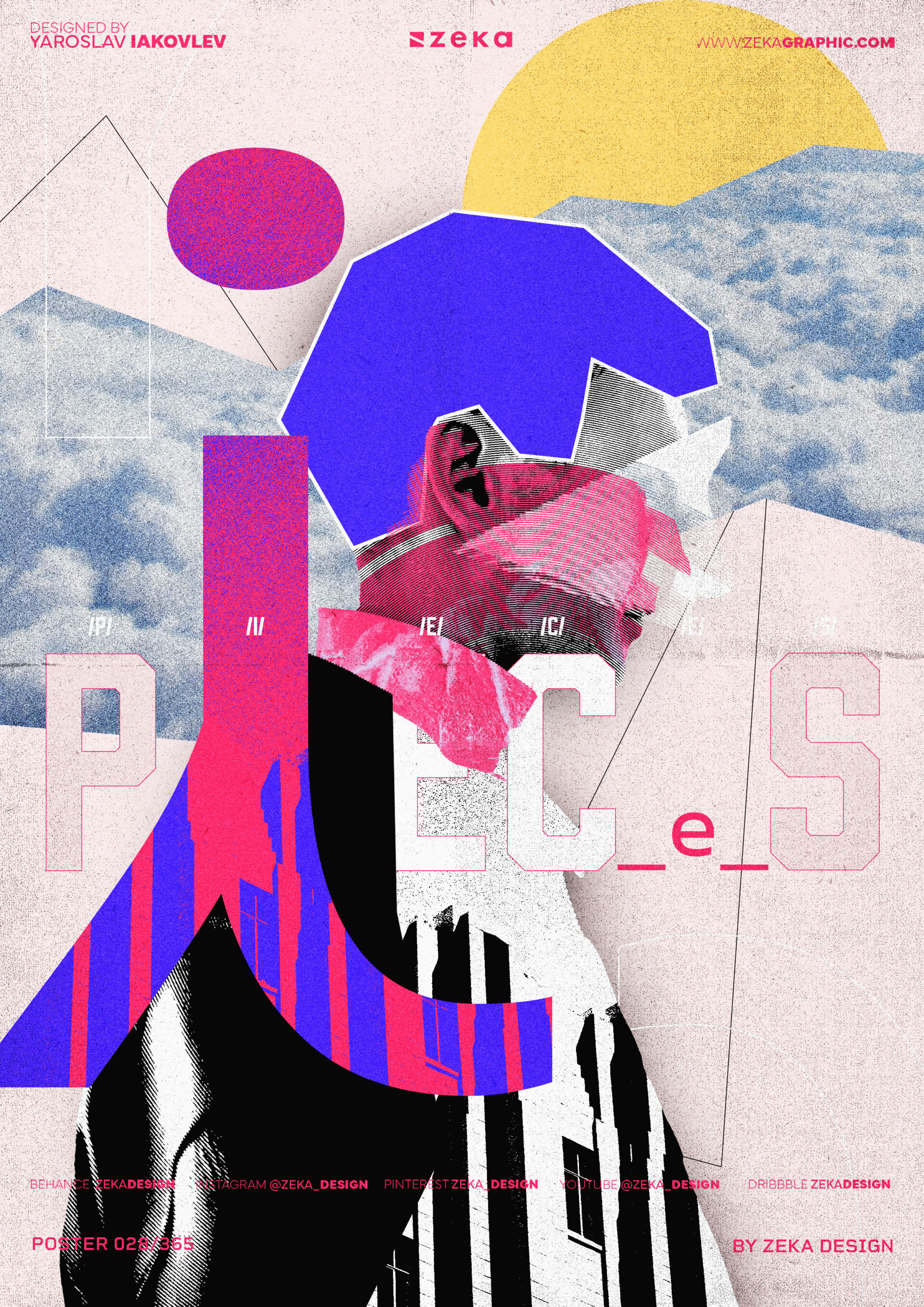 0028 Pieces Poster Design Inspiratio by Zeka Design