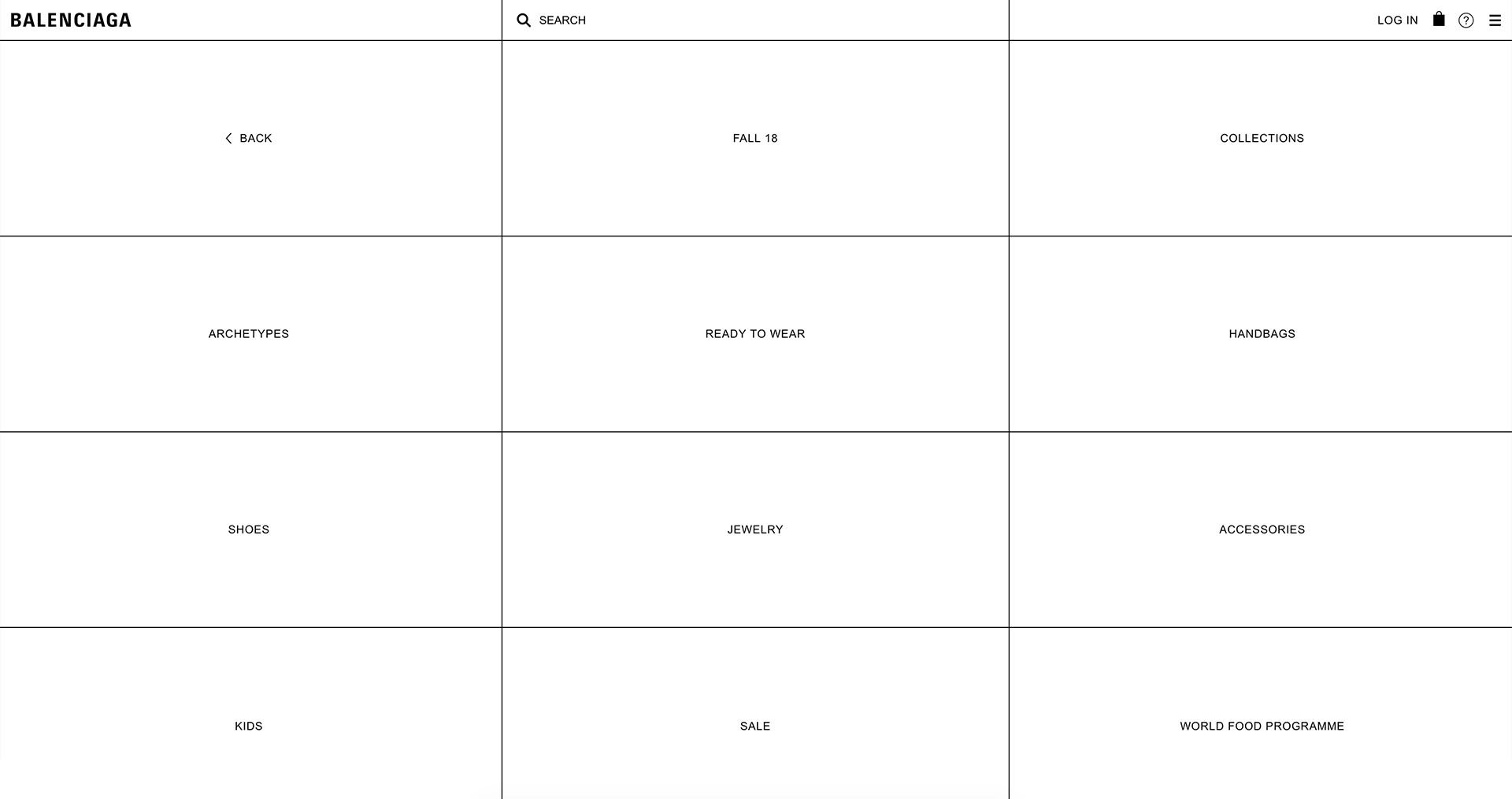 Balenciaga Brutalism