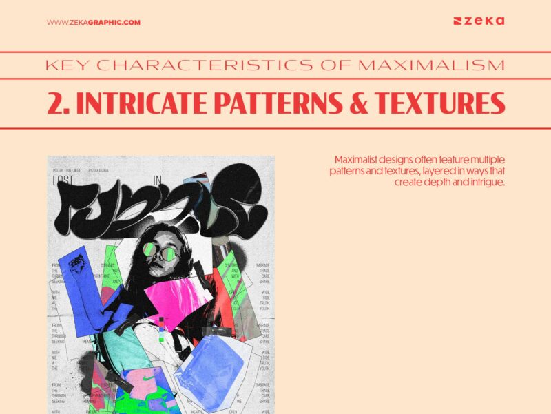 Maximal Pattern Analysis Maximalism in Graphic Design (Complete Guide) - Zeka Design