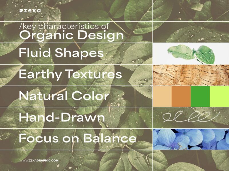 Natural and Organic Graphic Design (Ultimate Guide) - Zeka Design