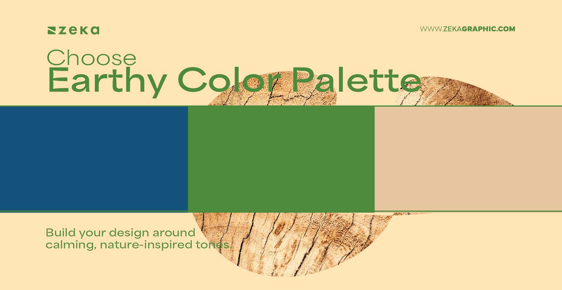 Organic Design Tips Choose an Earthy Color Palette