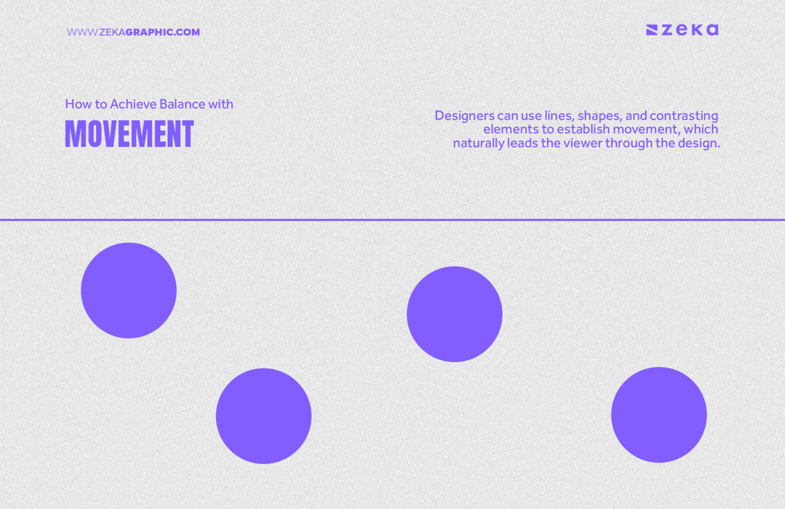 How To Use Balance in Graphic Design - Zeka Design