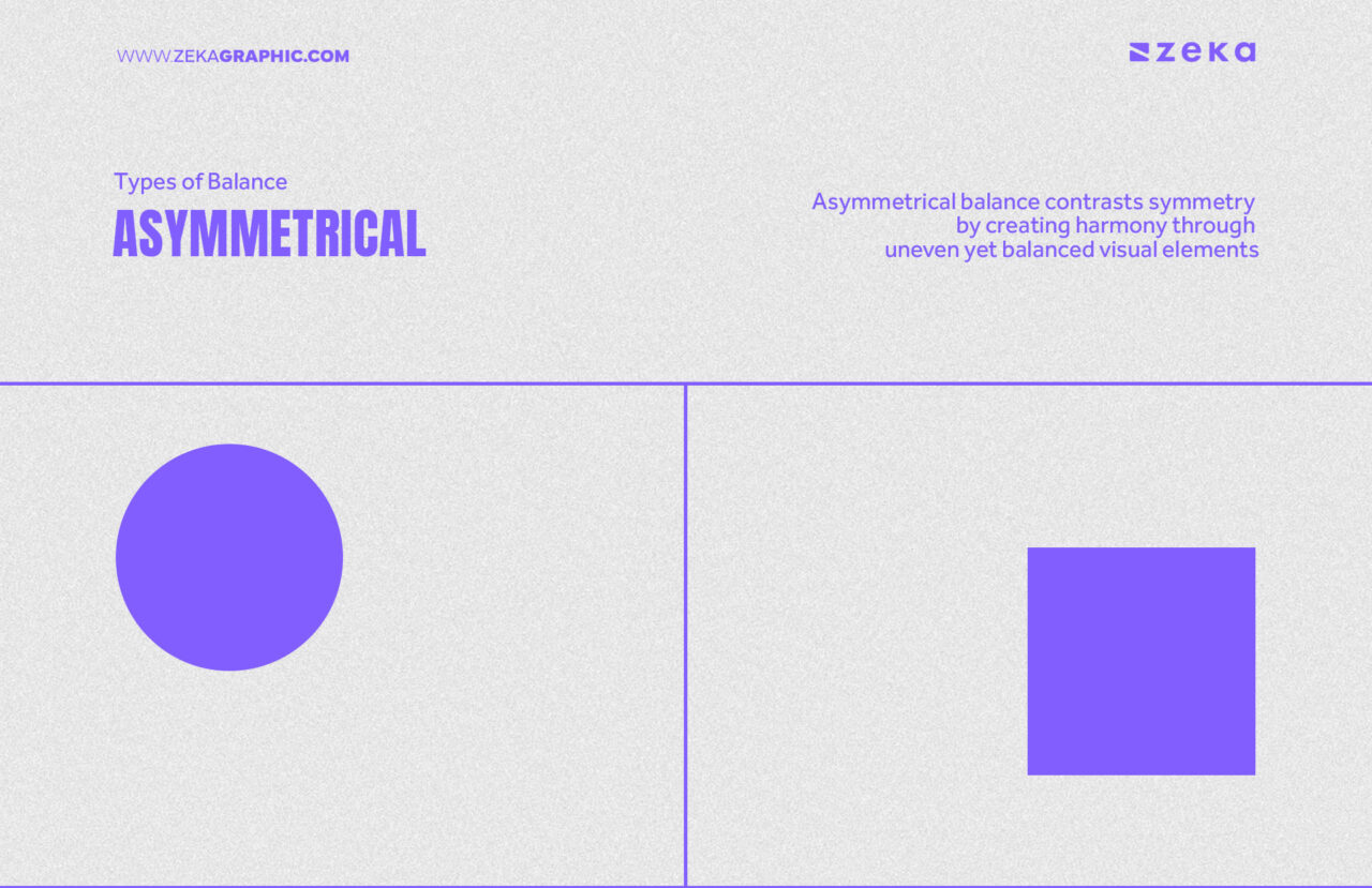 How To Use Balance in Graphic Design - Zeka Design