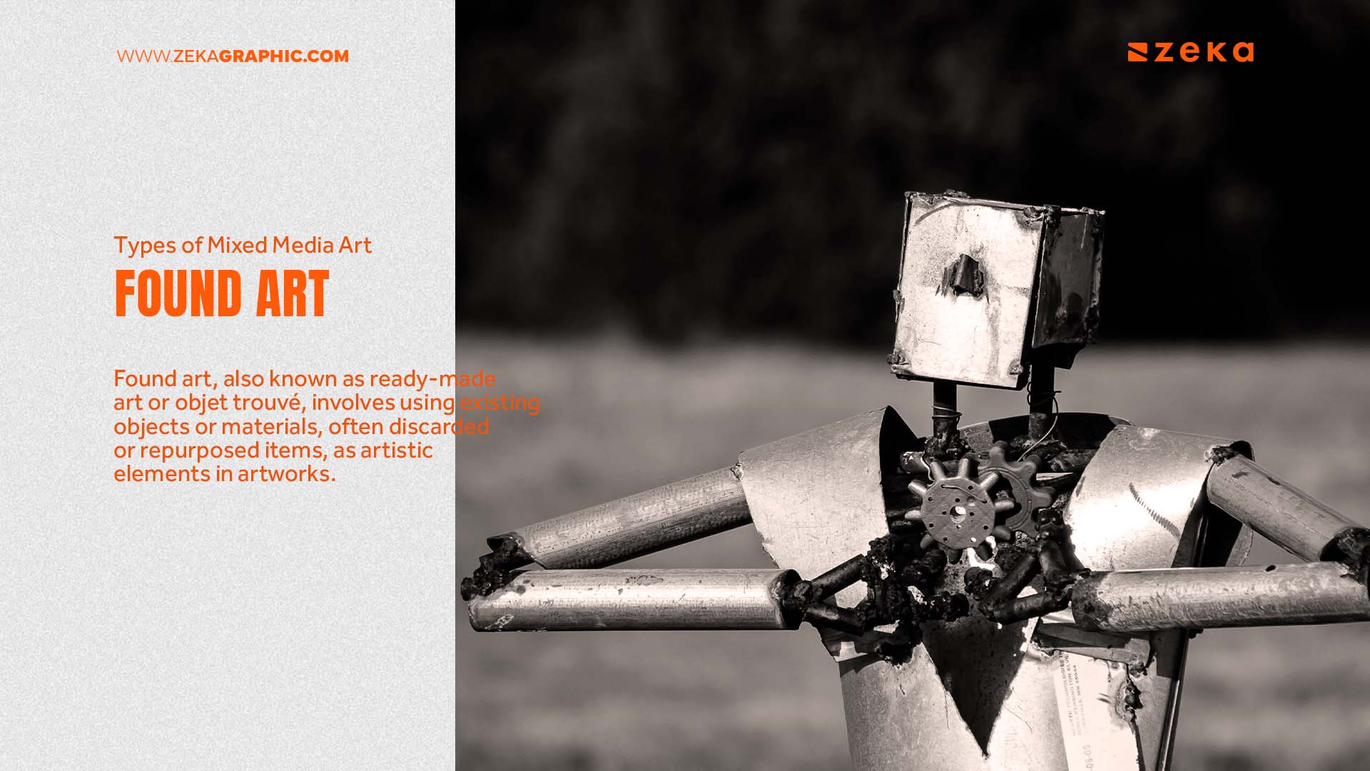 Types of Mixed Media Art Found Art