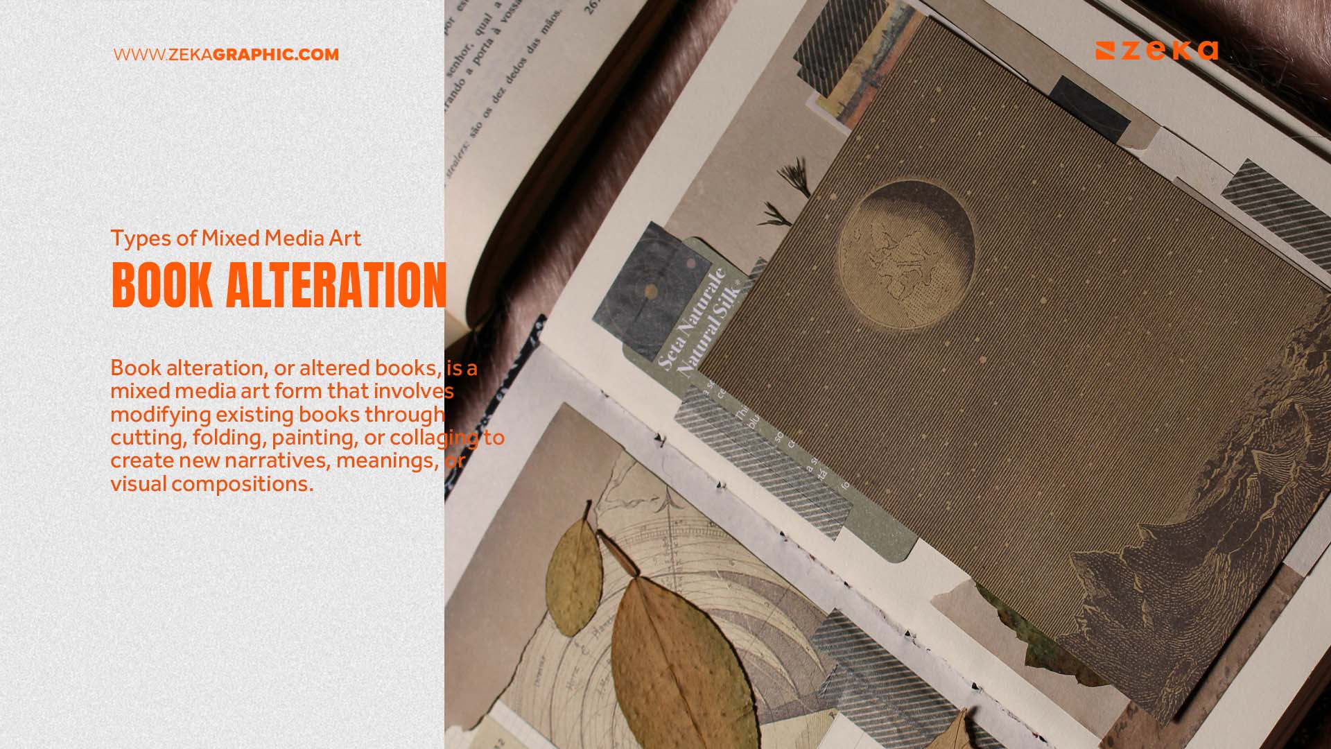 Types of Mixed Media Book Alteration
