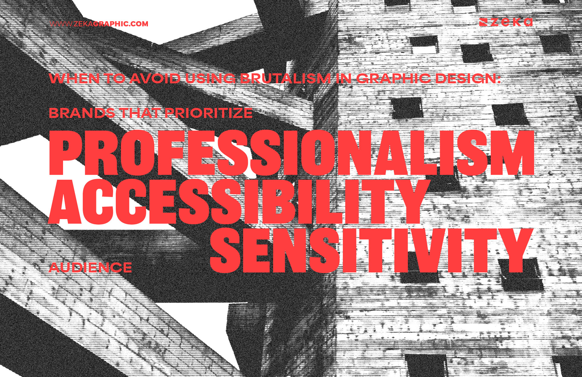 When to Avoid Using Brutalism in Graphic Design