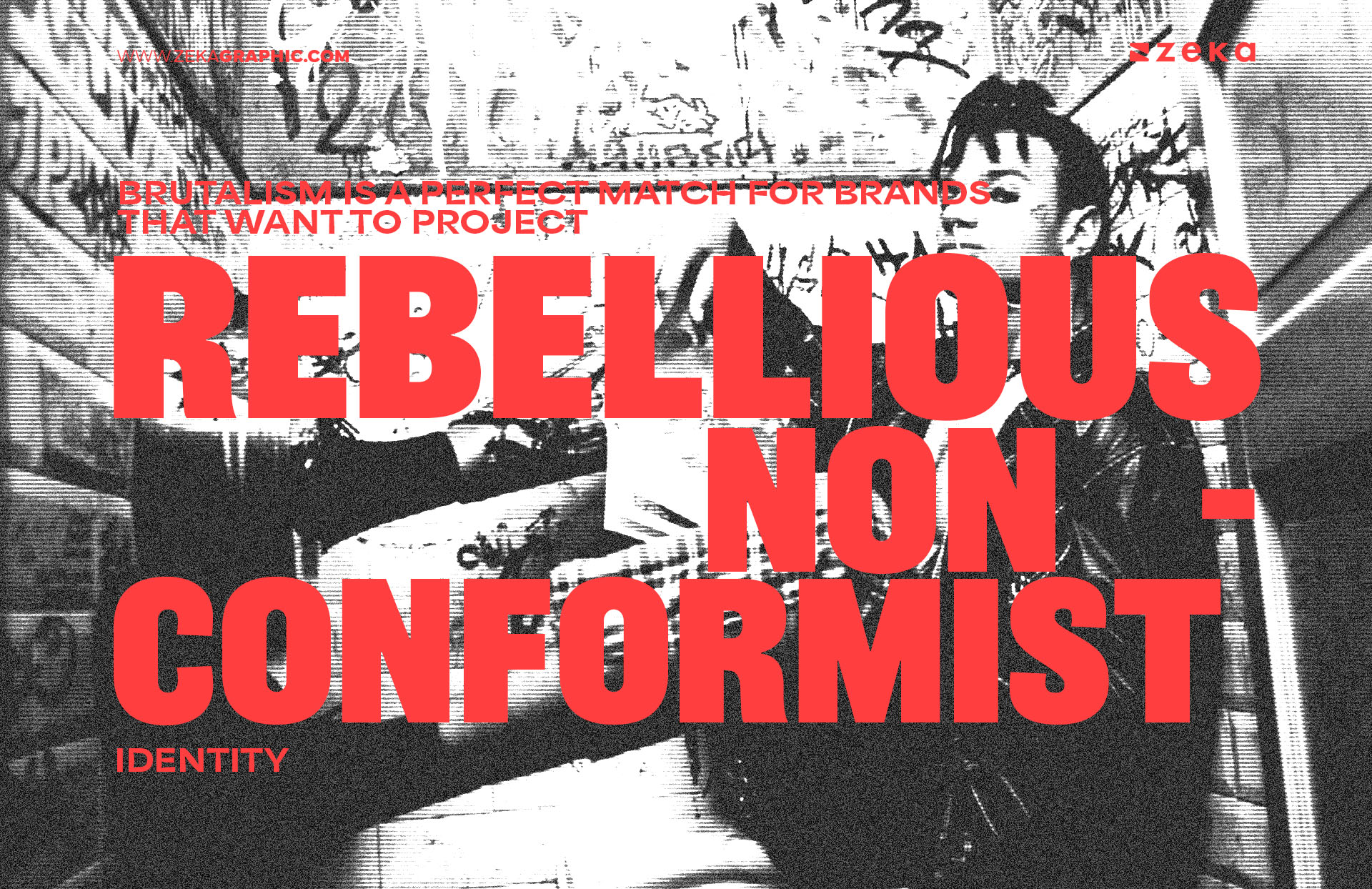 Why Brutalist Design Works for Rebellious Brands