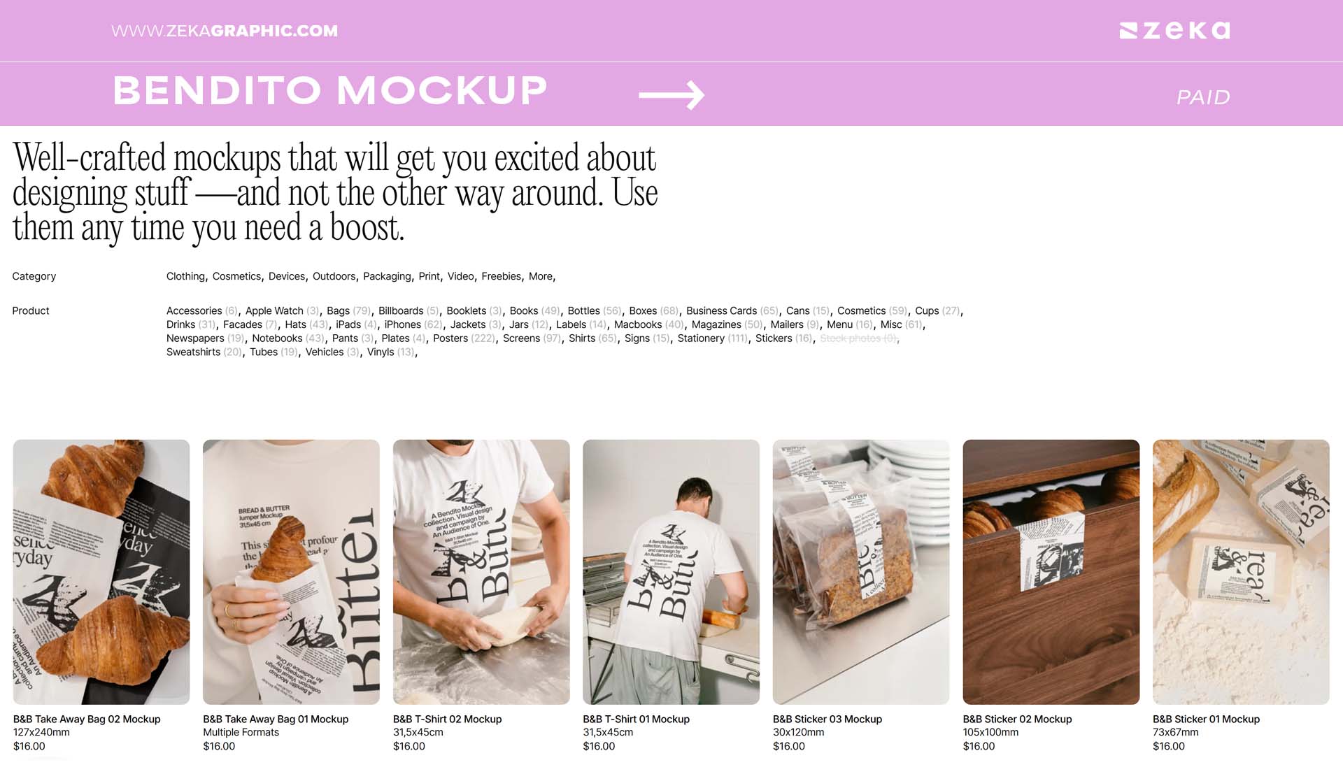 Best Mockup Websites Bendito Mockup